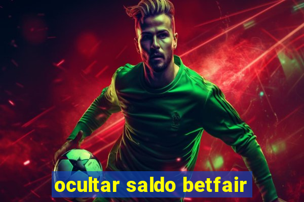 ocultar saldo betfair