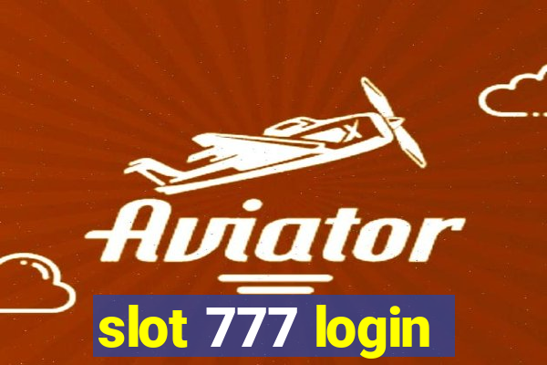 slot 777 login