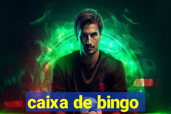 caixa de bingo