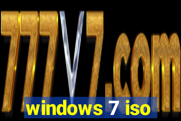 windows 7 iso