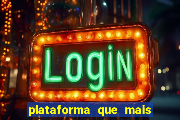 plataforma que mais ta pagando no fortune tiger