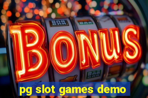 pg slot games demo