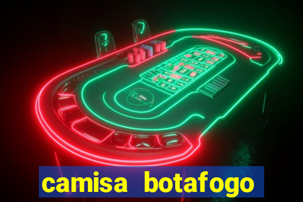 camisa botafogo plus size