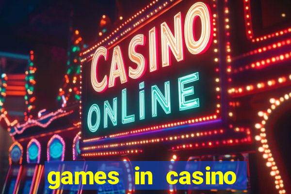 games in casino las vegas