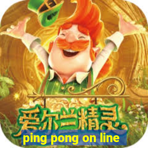 ping pong on line