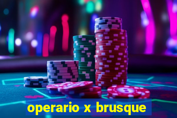 operario x brusque