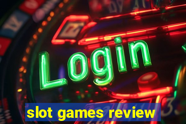 slot games review