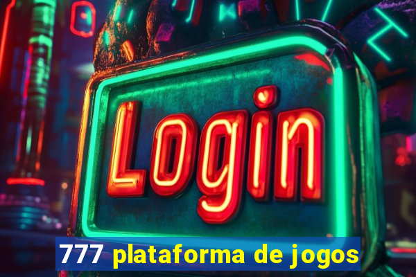 777 plataforma de jogos