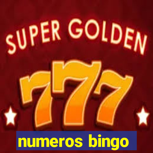 numeros bingo