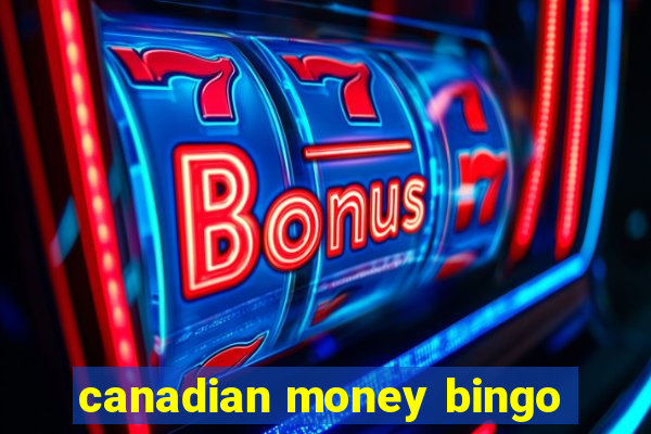 canadian money bingo