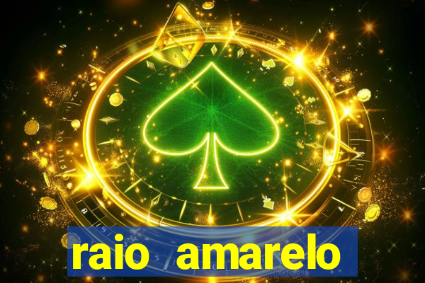 raio amarelo fraternidade branca