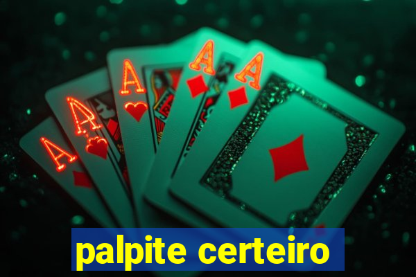 palpite certeiro