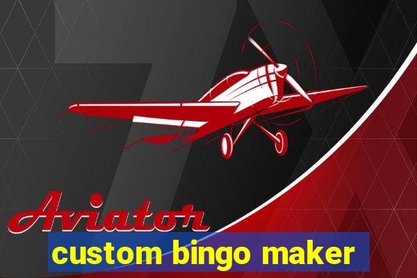 custom bingo maker