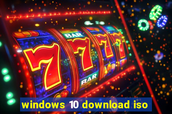 windows 10 download iso