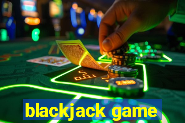 blackjack game