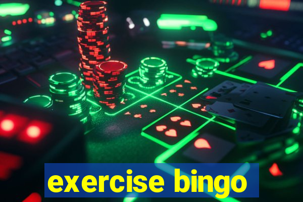 exercise bingo