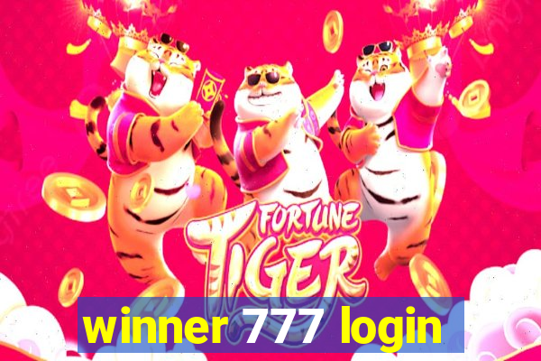 winner 777 login