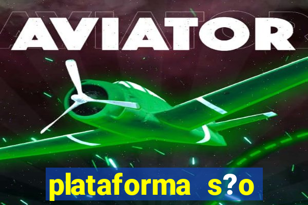 plataforma s?o paulo jogos