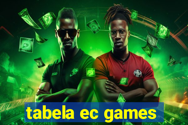 tabela ec games