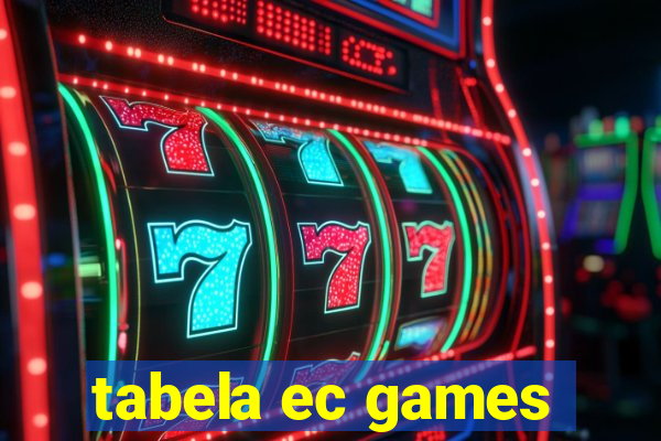 tabela ec games