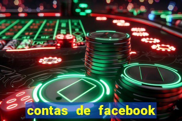 contas de facebook abandonadas com senha e email