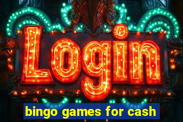 bingo games for cash