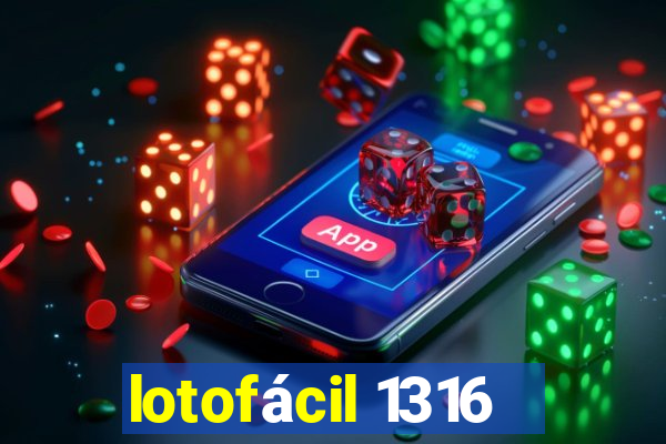 lotofácil 1316