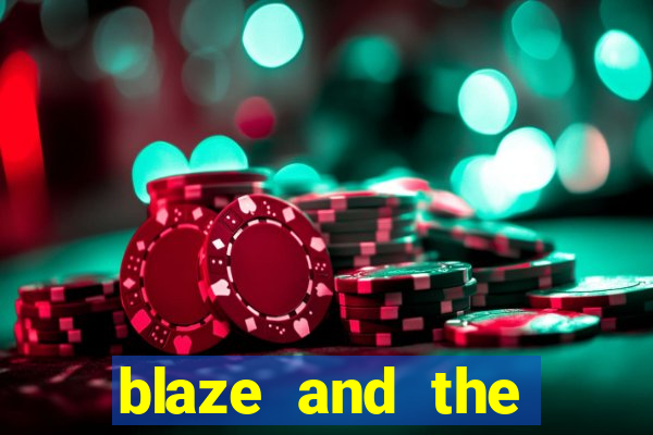 blaze and the monster machines logo font