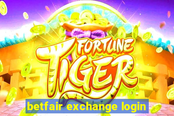 betfair exchange login