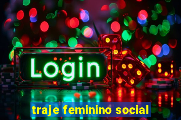 traje feminino social