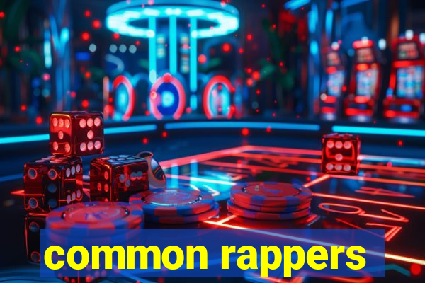 common rappers