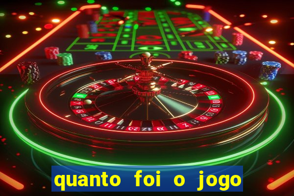 quanto foi o jogo do paisandu