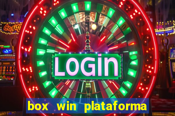 box win plataforma de jogos