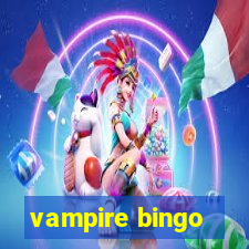 vampire bingo