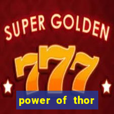 power of thor megaways slot free play