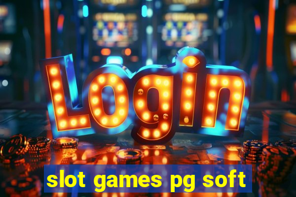 slot games pg soft