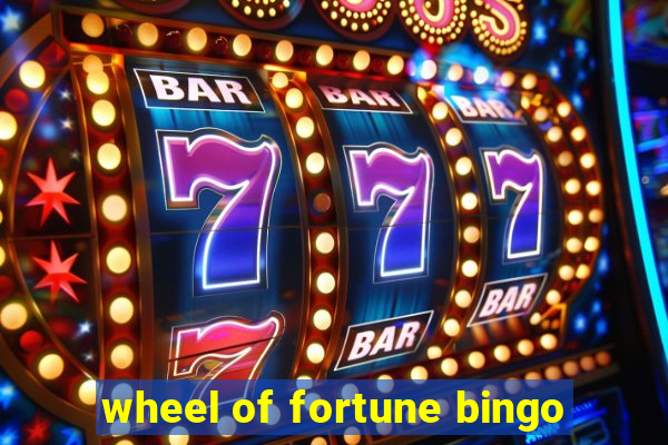 wheel of fortune bingo