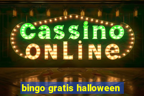 bingo gratis halloween