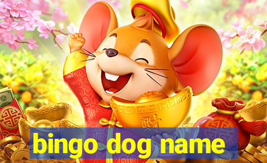 bingo dog name