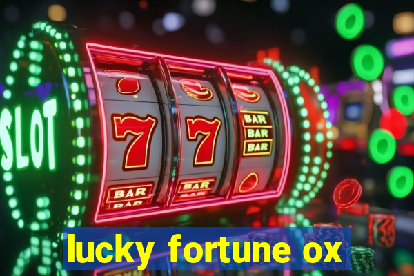 lucky fortune ox