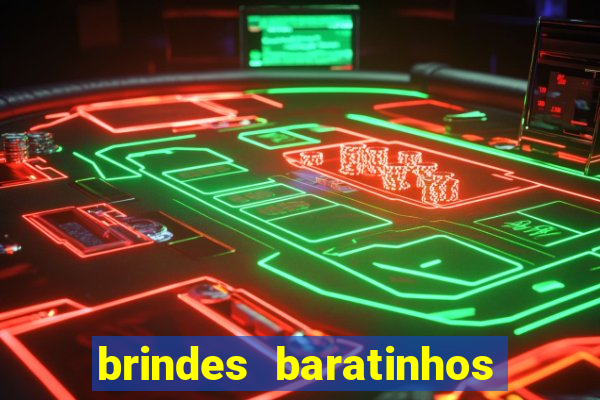 brindes baratinhos para bingo