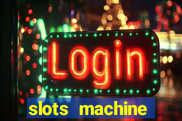 slots machine gratis casino