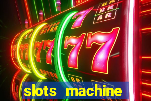 slots machine gratis casino