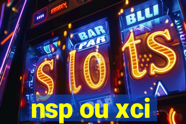 nsp ou xci