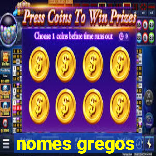 nomes gregos