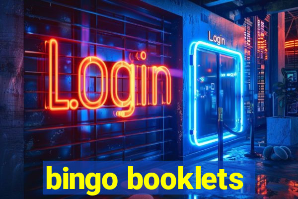 bingo booklets