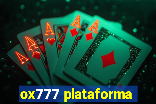 ox777 plataforma