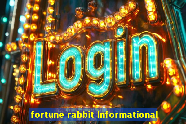 fortune rabbit Informational