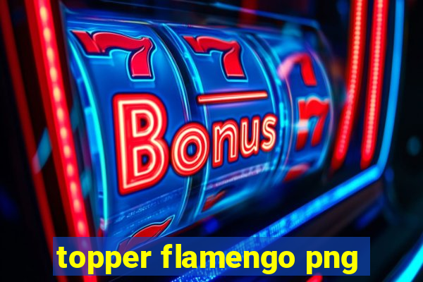 topper flamengo png