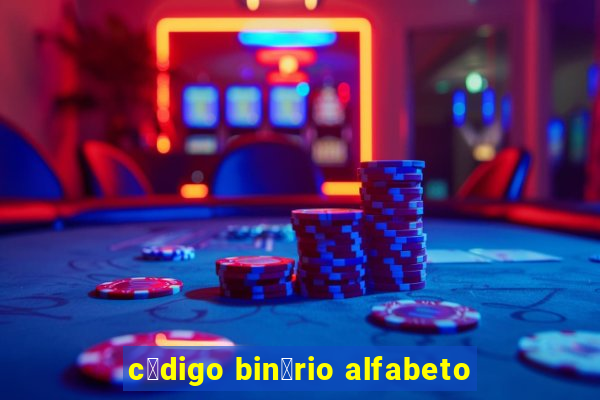 c贸digo bin谩rio alfabeto